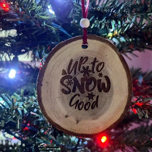 Handmade Wood Christmas  Ornament - Picture 6 of 6